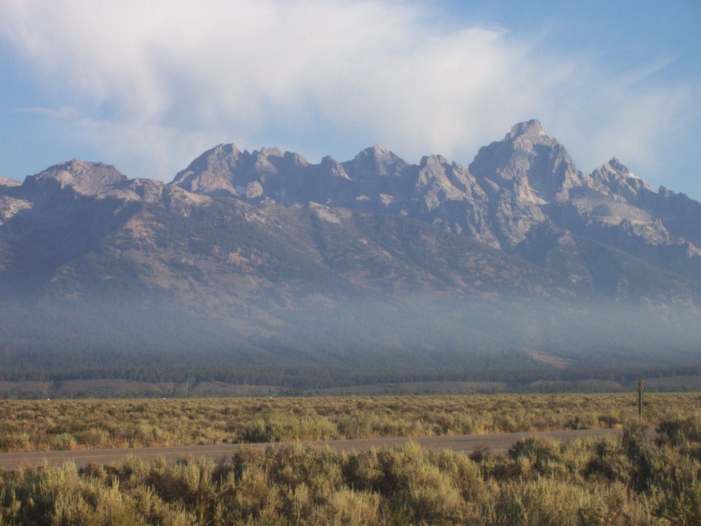 Fog by the Mountains