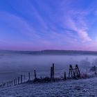 fog cover across the valley