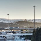 fog flowing along the hill @SF