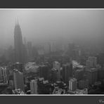 Fog in Kuala Lumpur