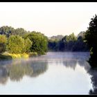 fog on the river