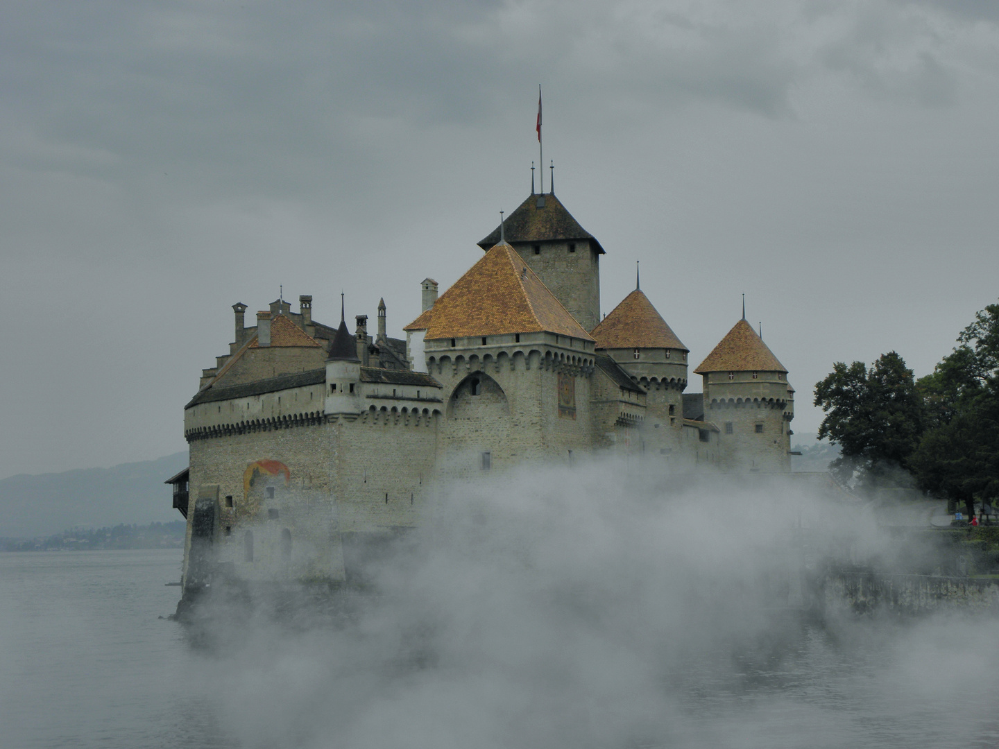 Fog on the water