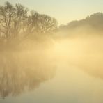 fog on the water