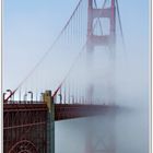 Fog over the Golden Gate Bridge