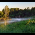 fog over the water