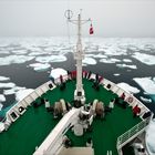 [ Fog & Sea Ice at Davis Strait ]