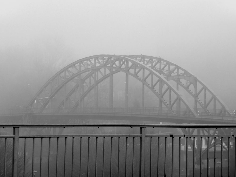 Foggy bridge