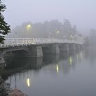 Foggy bridge on Seurasaari