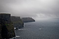 Foggy Cliffs.