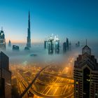 foggy Dubai