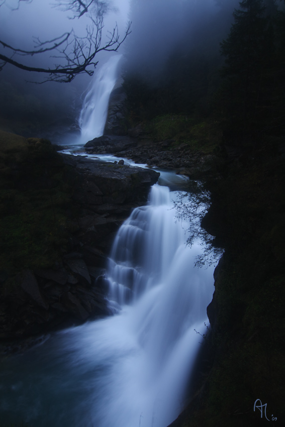 Foggy Falls