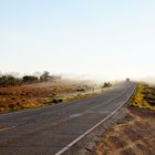 Foggy Monument Valley