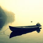 Foggy morning at Lake Como