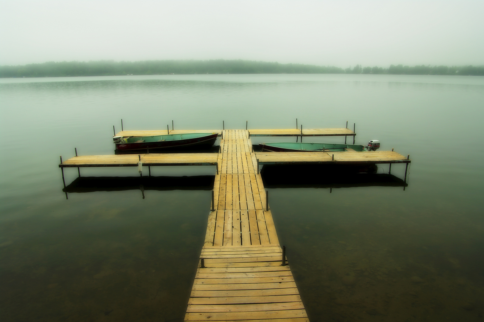 Foggy Morning at the Lake