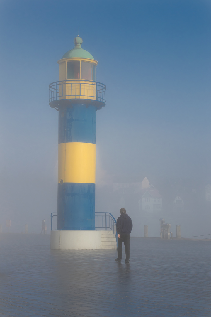 Foggy morning at the lighthouse 