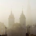 foggy morning in Heidelberg