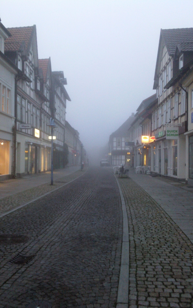 foggy outside - es ist kalt in deutschlad