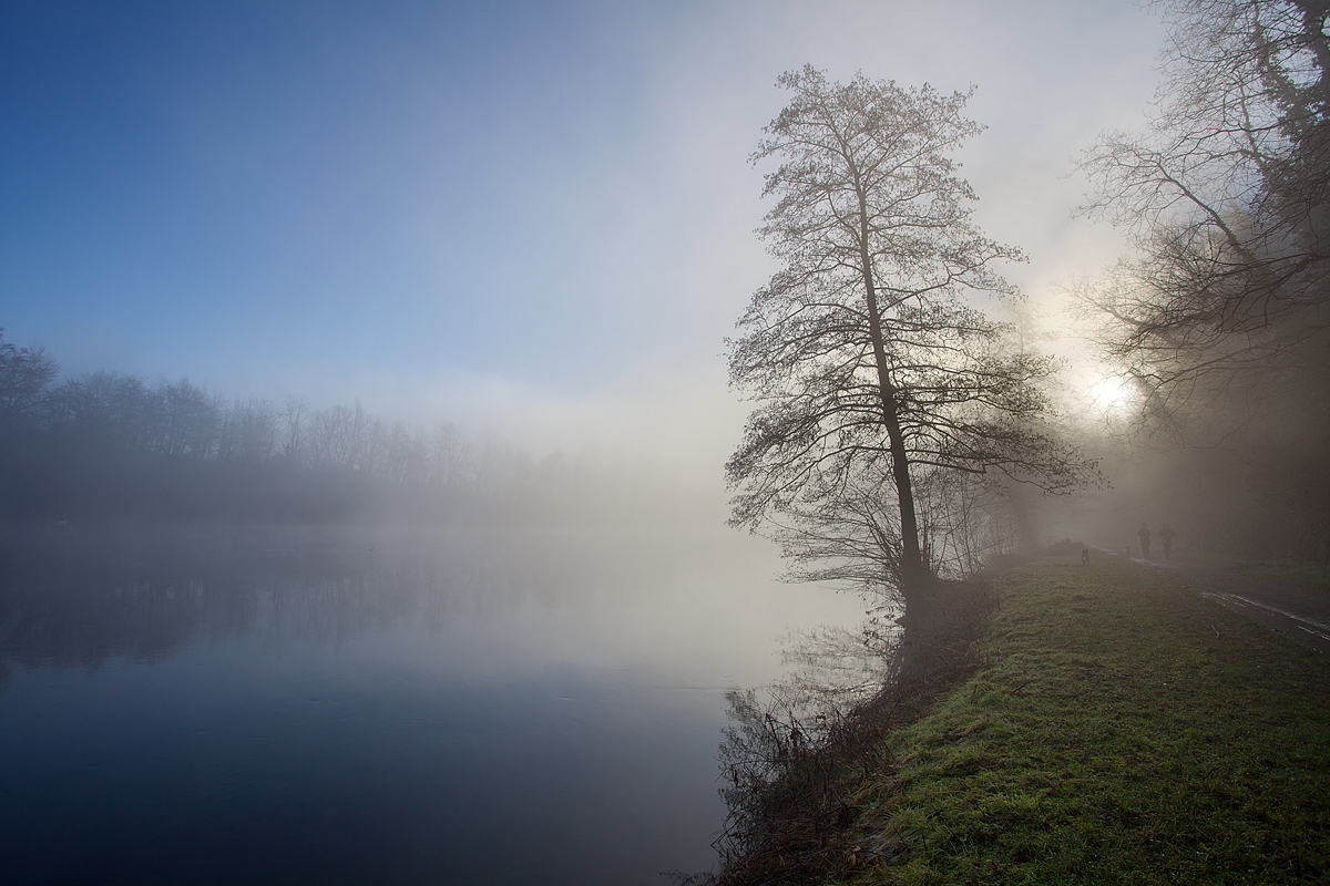 Foggy River