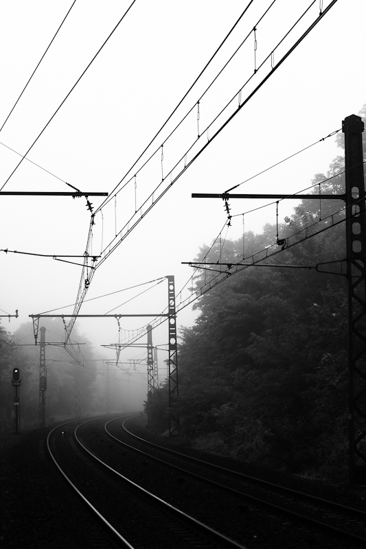 foggy station