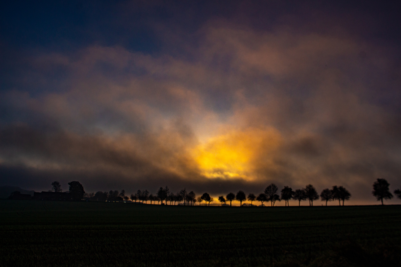 Foggy Sunrise