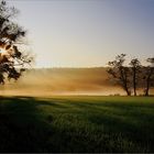 Foggy sunrise in Luxembourg