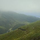 Fog'o lake 560 m above Vila Franca do Campo shores