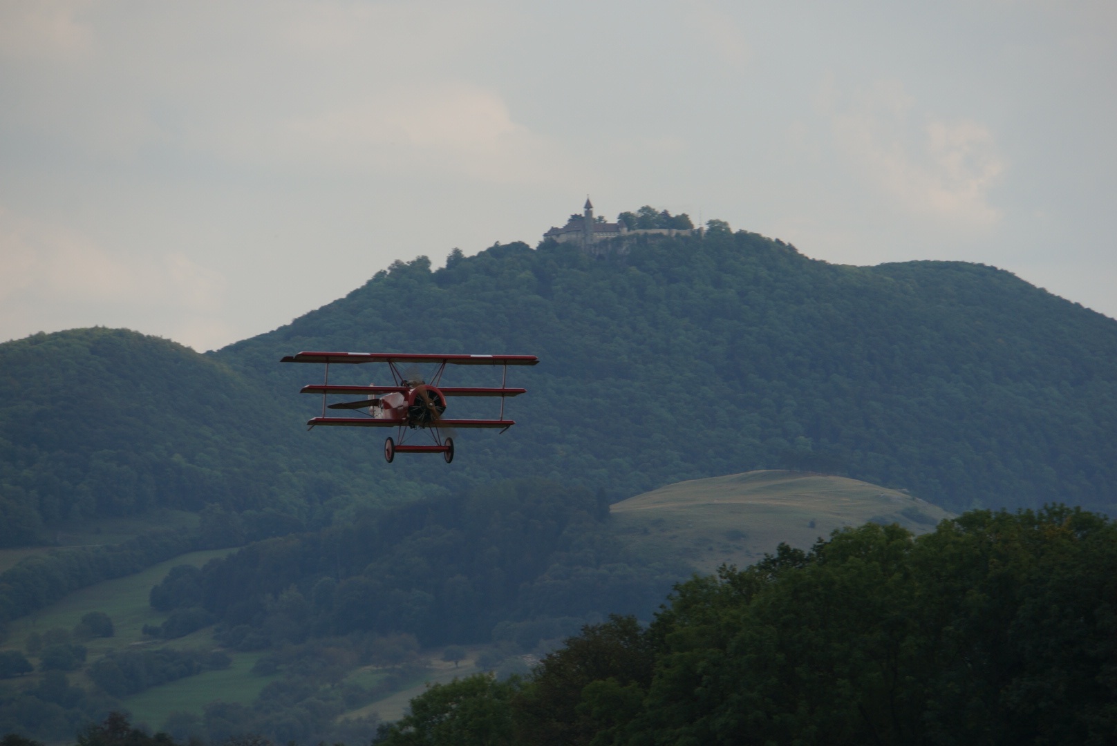 Fokker vor der Teck