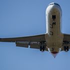 Fokker100 im Anflug