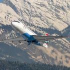 Fokker70 in Innsbruck