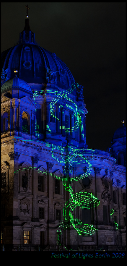 FoL 2008, Berliner Dom, Laser