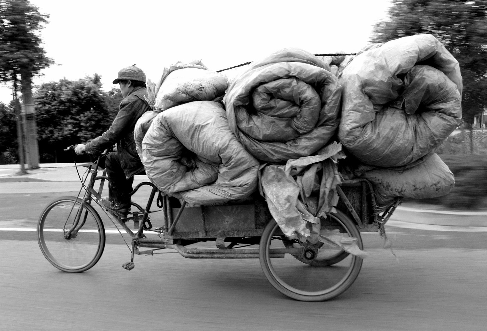 Folientransport in Shanghai - China