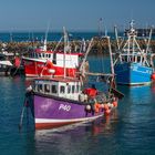 folkestone harbour on the hottest day of the year