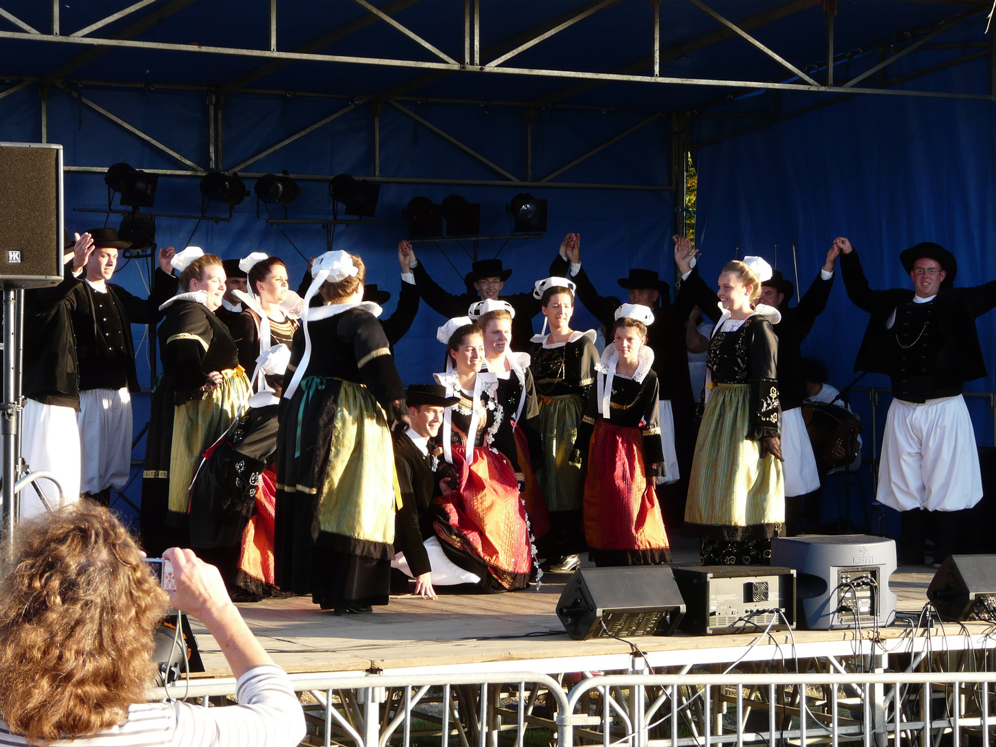 Folklore in der Bretagne