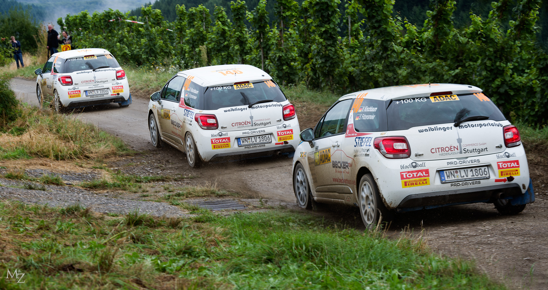 Follow me... (Rallye Deutschland; Etappe bei Trier)