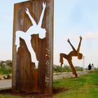 FOLLOW ME, Timmendorfer Strand , "Kunstkilometer an der Küste",Skulptur