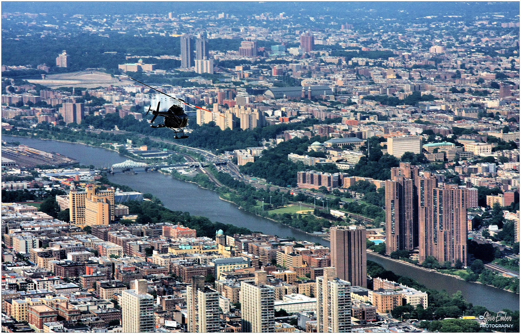 Follow That Chopper! - A New York City Skyscape