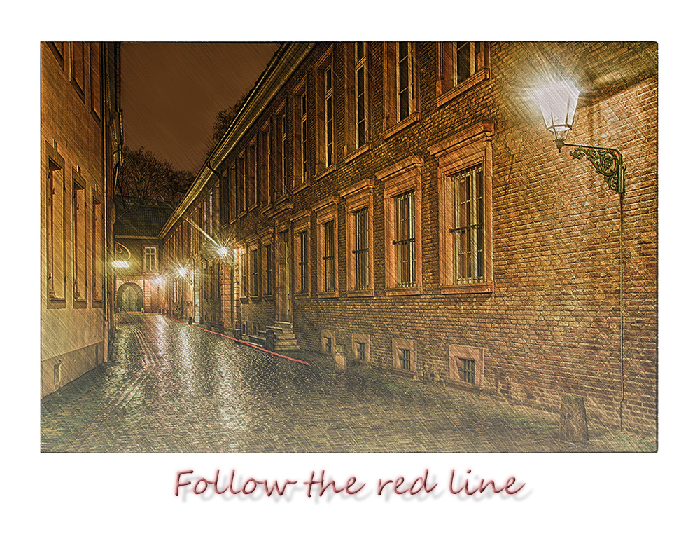 Follow the red line