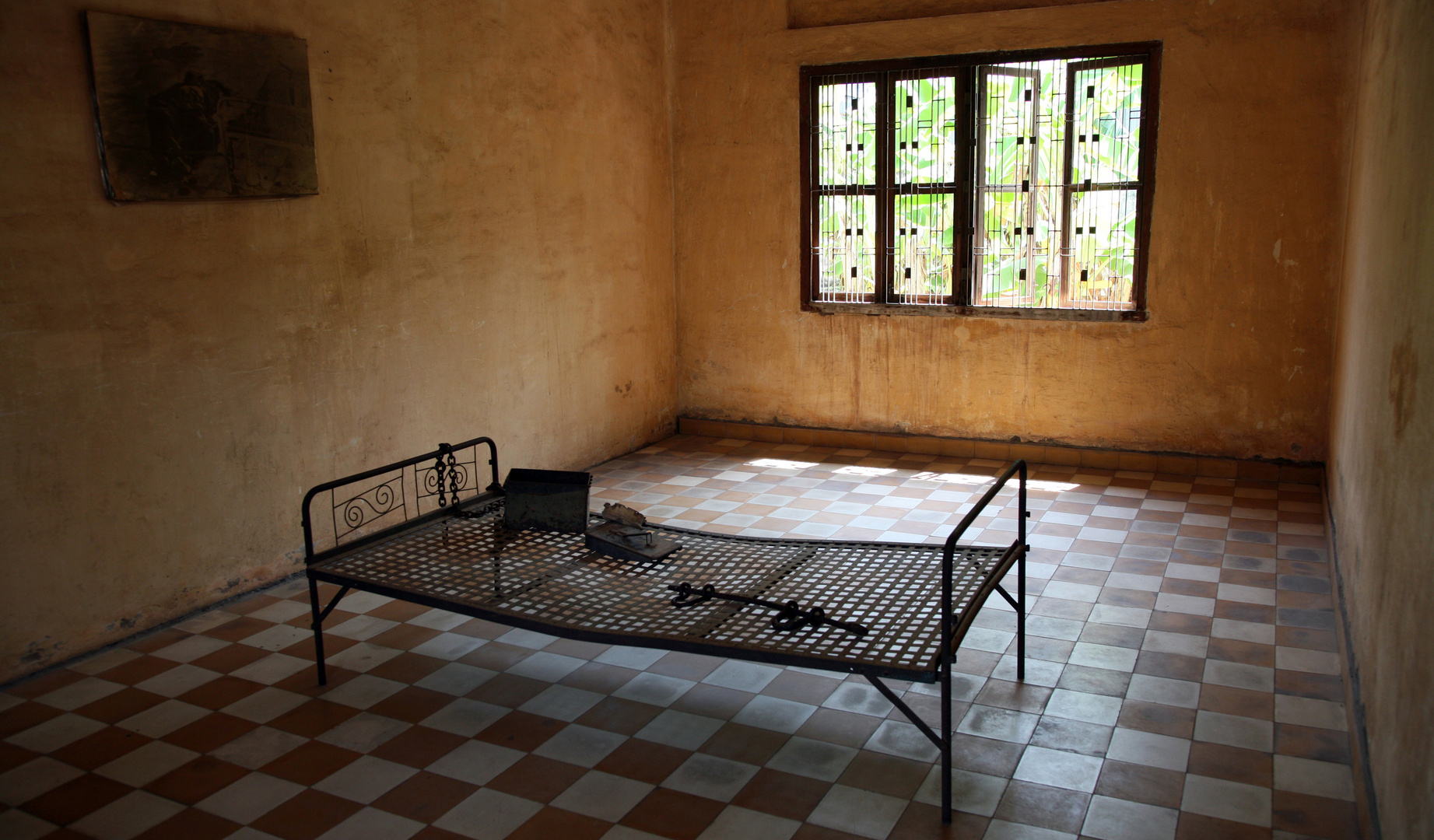 Folterzimmer im Tuol-Sleng-Gefängnis