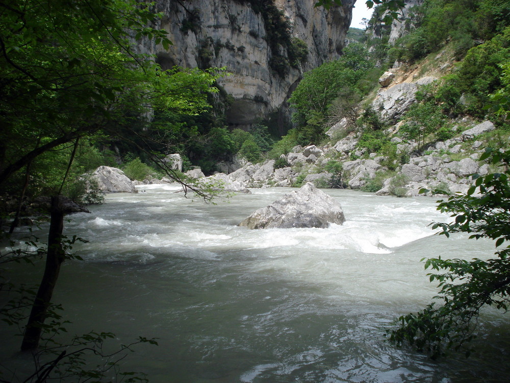 fond gorge du verdon