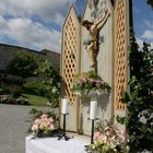 Fonleichnam Altar am Burgberg In Vohburg