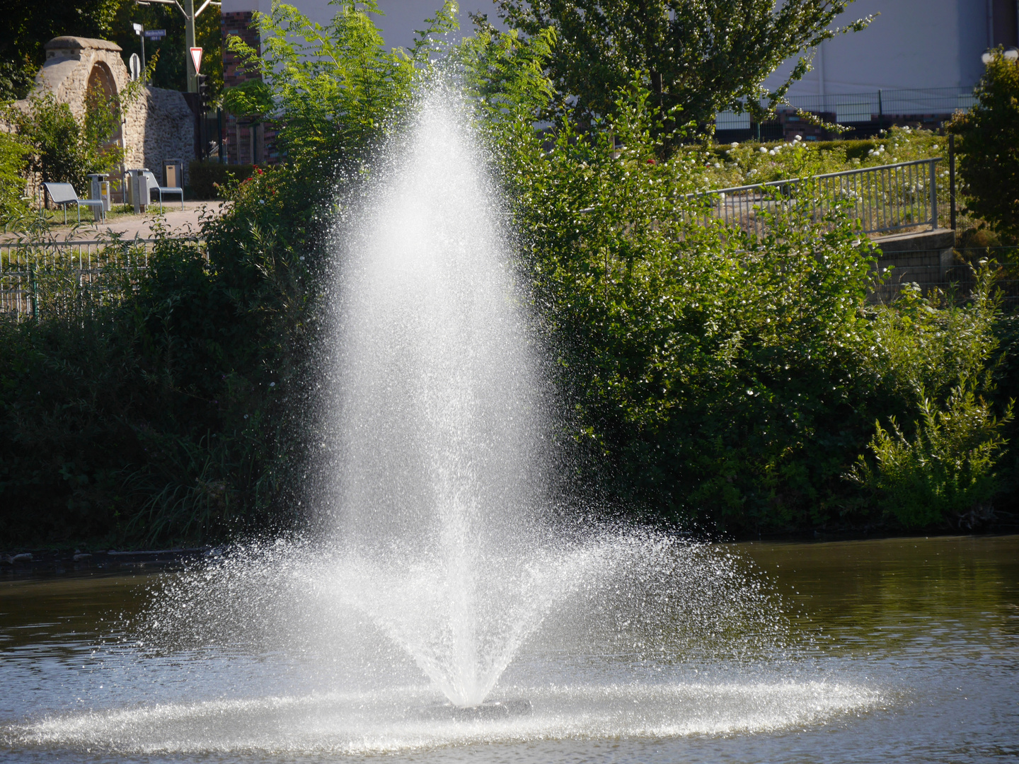Fontäne Foto & Bild dokumentation, wasser, natur Bilder auf