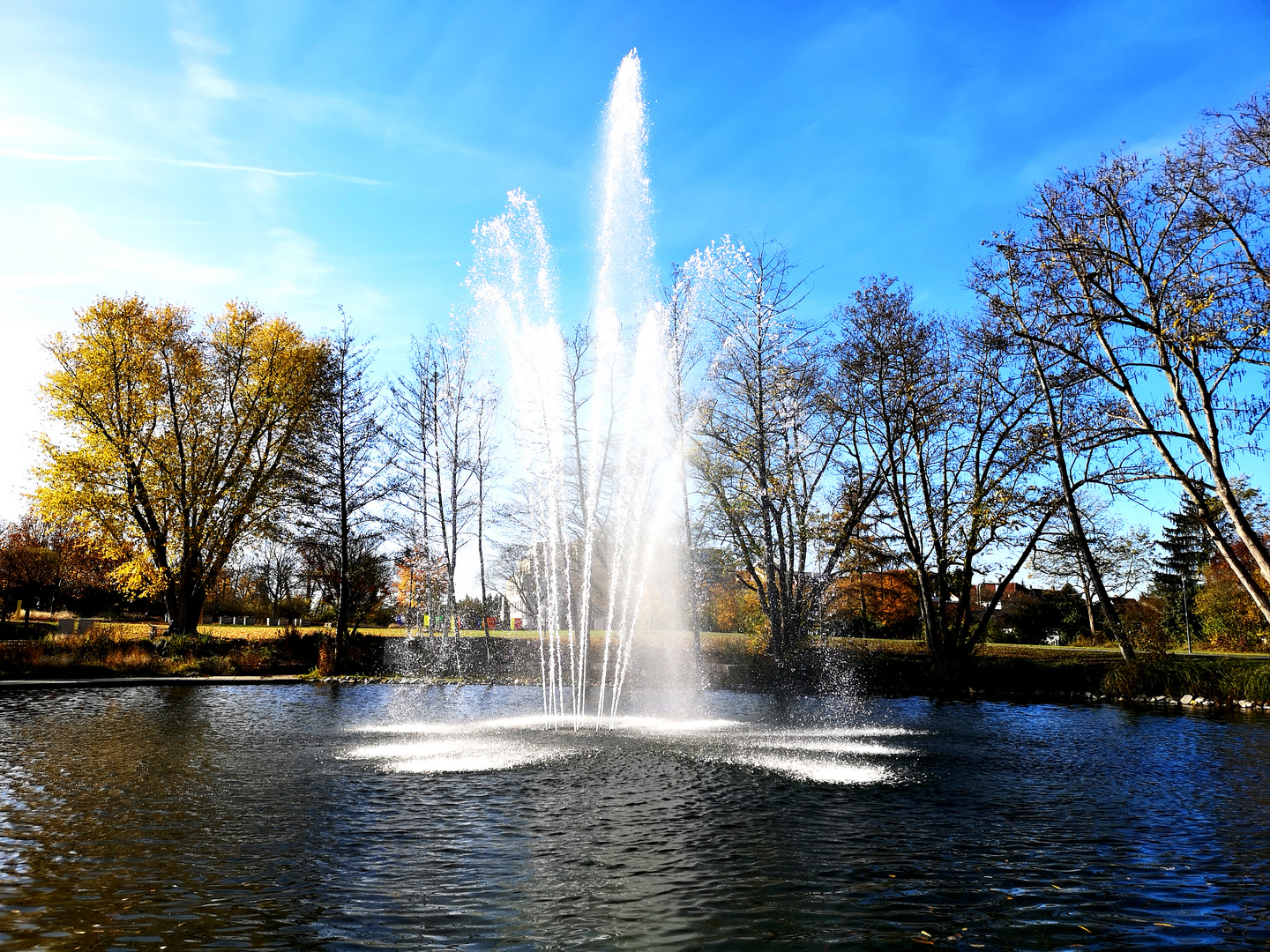 Fontäne im Kursee