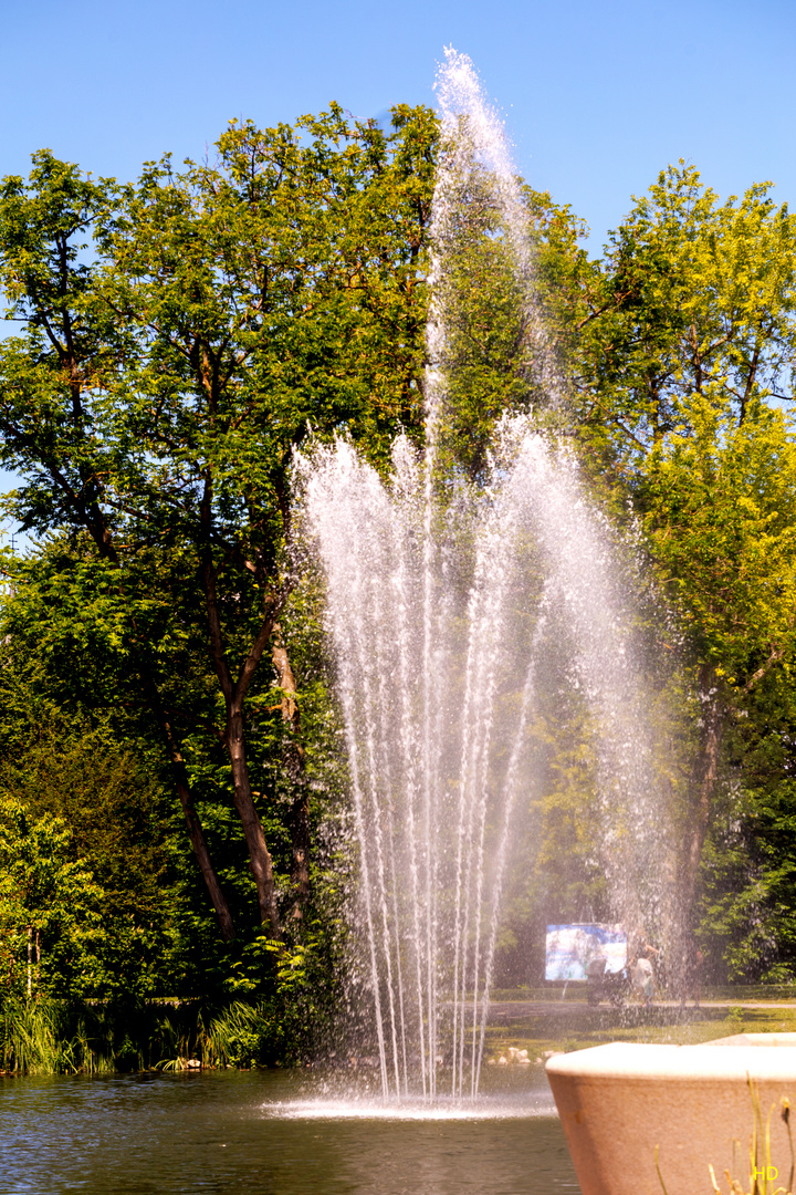 Fontäne im Kursee