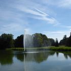 Fontäne im Park Wiesenburg