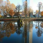 Fontäne Jröner Jung im Hofgarten Düsseldorf