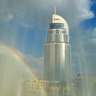 Fontänen am Burj Khalifa