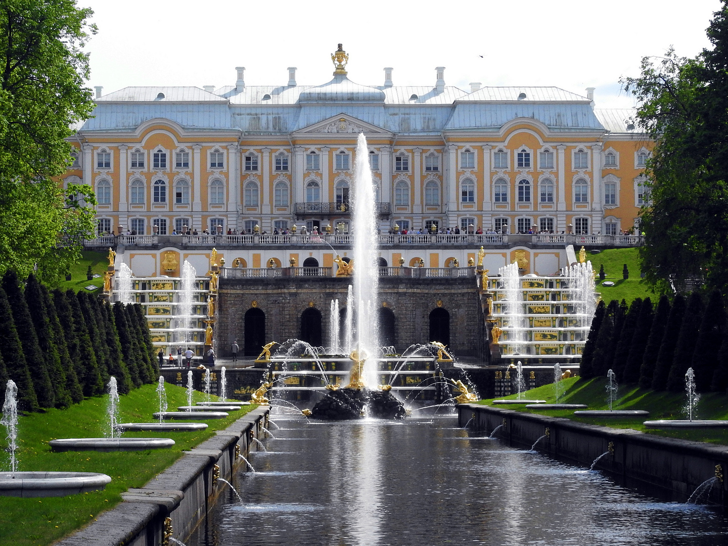 Fontänen am Peterhof