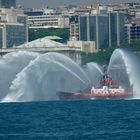 Fontänen auf dem Bosporus