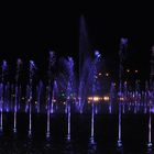 Fontänen Brunnen bei Nacht