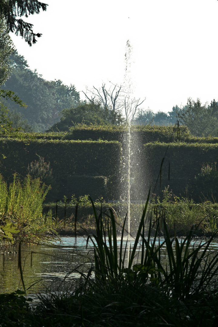 Fontänenblick aus dem Versteck